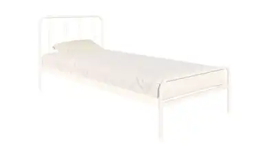 Металлическая кровать Antica, цвет белый шагрень в спальню Askona фотография товара - 8 - превью
