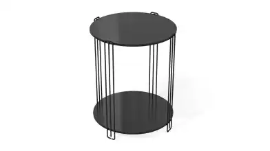 Журнальный столик Bruk, цвет черный фото - 3 - превью