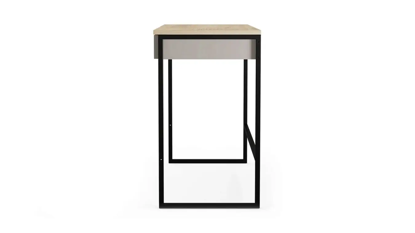 Туалетный столик Zima, цвет Дуб сильверджек ореховый + Глиняный серый фото - 9 - большое изображение
