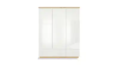 Шкаф трехдверный Issa, цвет Белый+Дуб минерва фото - 2 - превью