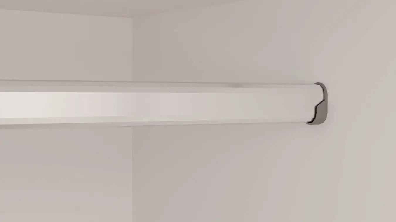 Шкаф трехдверный с ящиками Kasli, цвет Белый фото - 11 - большое изображение