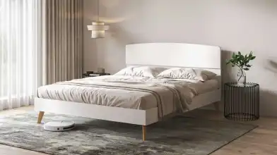 Кровать Tilda, цвет Белый премиум mWhite из лдсп в современном стиле Askona фотография товара - 1 - превью