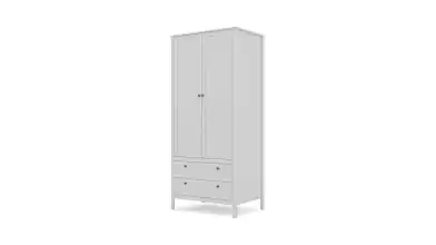 Шкаф двухдверный с ящиками Kasli, цвет Белый фото - 3 - превью