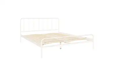 Металлическая кровать Antica, цвет белый шагрень в спальню Askona фотография товара - 5 - превью