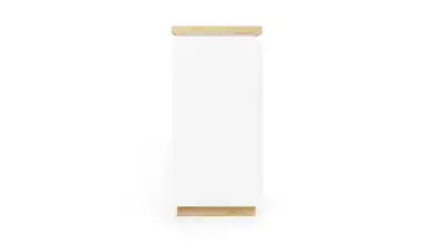 Комод с ящиками двухдверный Issa, цвет Белый+Дуб минерва фото - 8 - превью