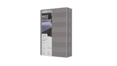 

Простынь на резинке Askona Comfort, Антрацит