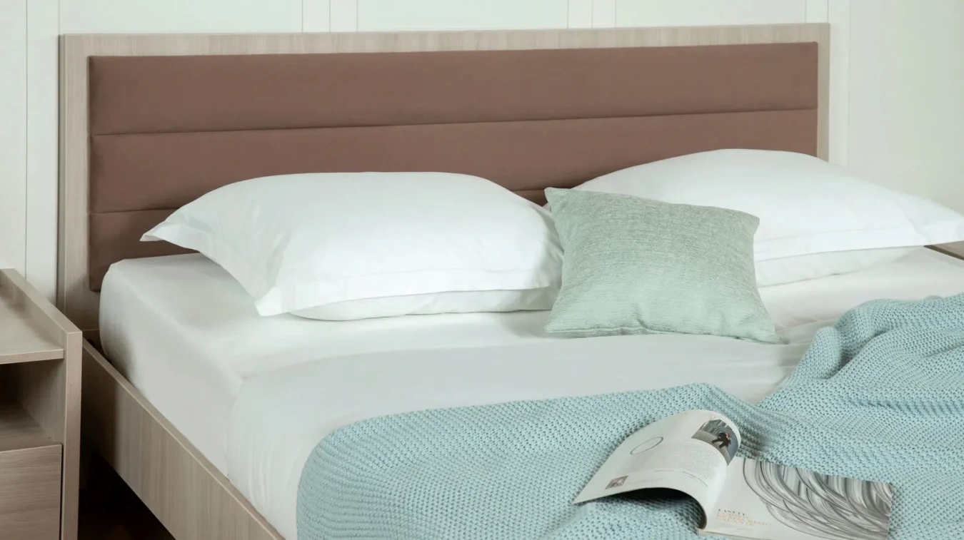 Кровать Tilda Soft, цвет Ясень Шимо Светлый из лдсп в современном стиле Askona фотография товара - 5 - большое изображение