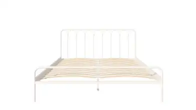 Металлическая кровать Corsa, цвет белый шагрень в спальню Askona фотография товара - 11 - превью