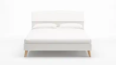 Кровать Tilda, цвет Белый премиум mWhite из лдсп в современном стиле Askona фотография товара - 2 - превью