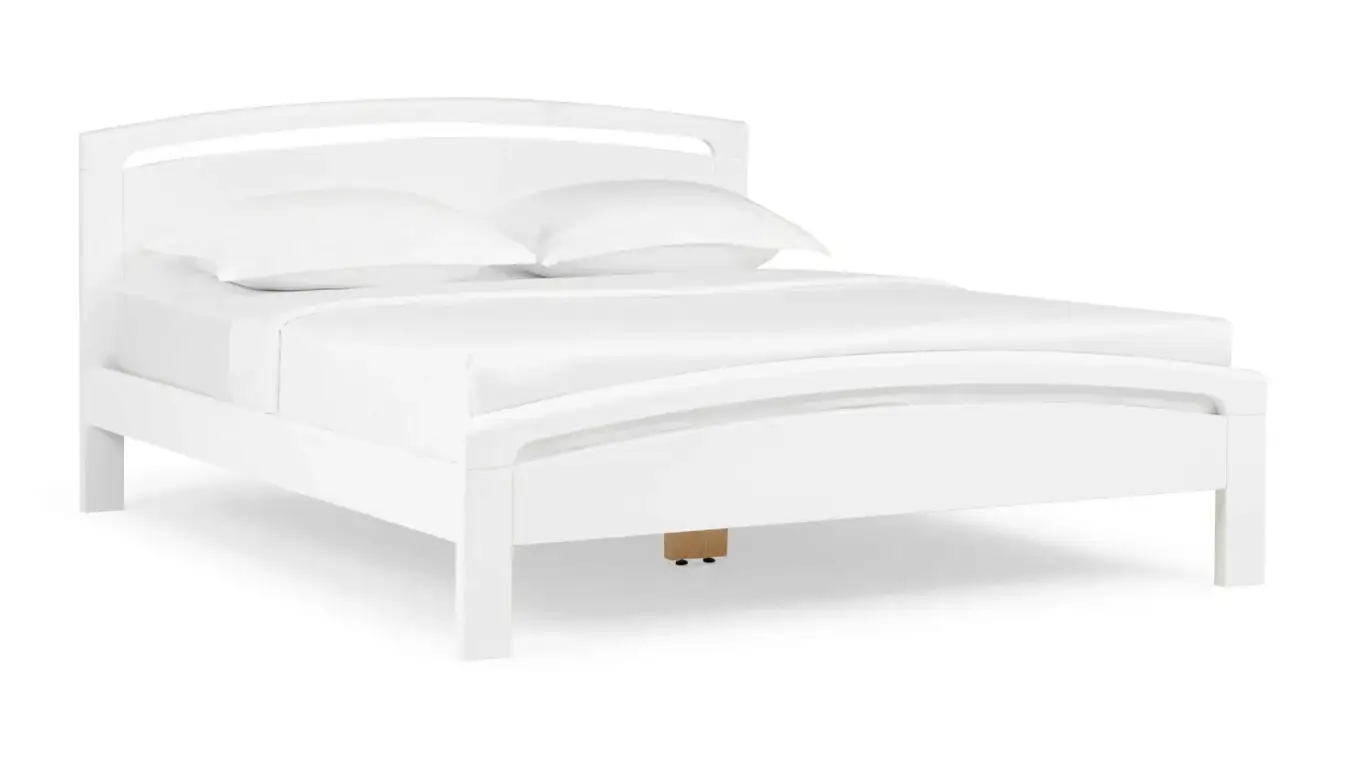 Кровать Regina Extra, цвет белый из натурального дерева - 6 - большое изображение