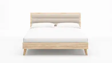 Кровать Tilda Soft, цвет Дуб Бардолино натуральный из лдсп в современном стиле Askona фотография товара - 2 - превью