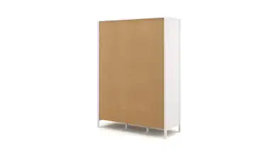Шкаф трехдверный с ящиками Kasli, цвет Белый фото - 10 - превью