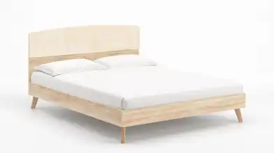 Кровать Tilda, цвет Дуб Бардолино натуральный+mBeige из лдсп в современном стиле Askona фотография товара - 4 - превью