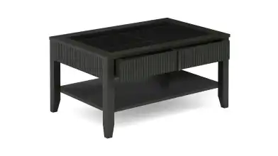 Журнальный столик стекло Ivina, цвет Черный фото - 3 - превью