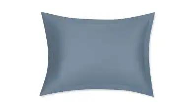 Наволочка Solid Tencel, цвет Синий металлик (2 шт.) Askona фото - 2 - превью