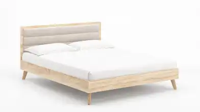 Кровать Tilda Soft, цвет Дуб Бардолино натуральный из лдсп в современном стиле Askona фотография товара - 4 - превью