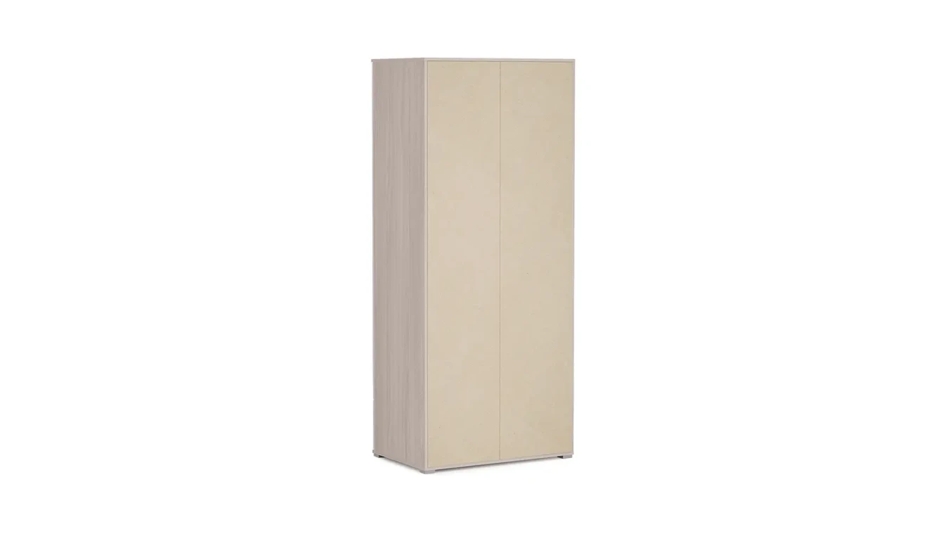 Шкаф для одежды с ящиком Essey, цвет Ясень шимо+Белый блеск фото - 6 - большое изображение