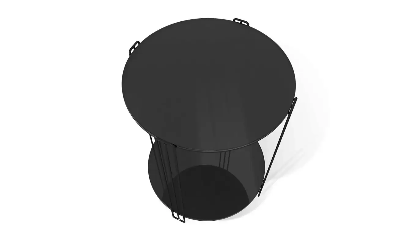 Журнальный столик Bruk, цвет черный фото - 4 - большое изображение