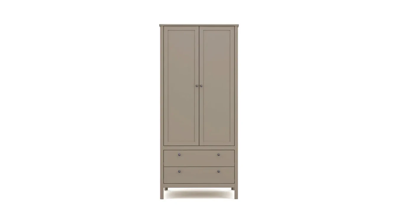 Шкаф двухдверный с ящиками Kasli, цвет Капучино фото - 2 - большое изображение