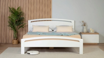 Кровать Regina Extra, цвет белый из натурального дерева - 0