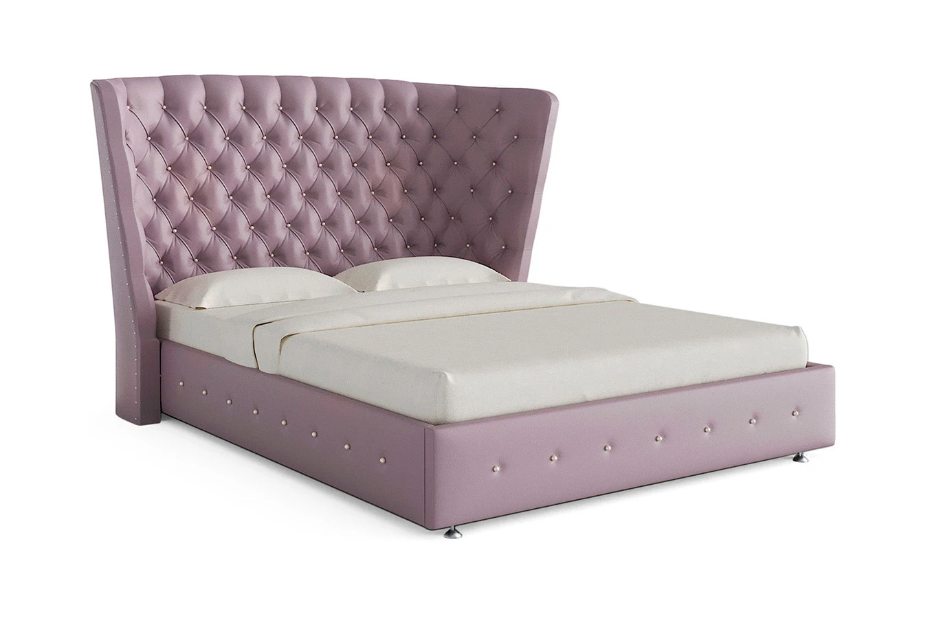 Мягкая кровать Sofia с высоким изголовьем Askona фото - 4 - большое изображение