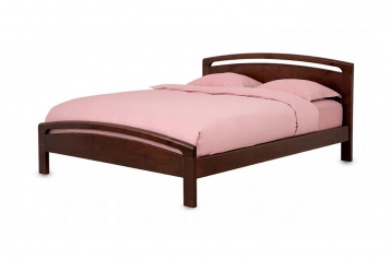 Деревянная кровать Regina, цвет темный орех - 2