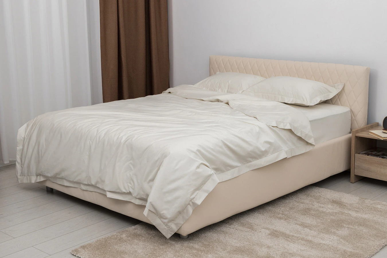 Мягкая кровать Gwen с изголовьем Askona фотография товара - 8 - большое изображение