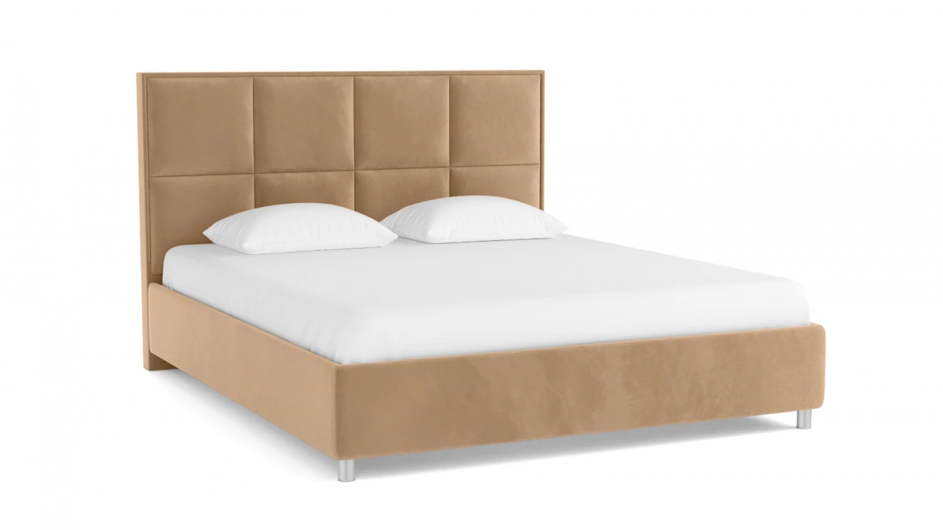 Мягкая кровать Linea с прямым изголовьем Askona фотография товара - 16 - большое изображение