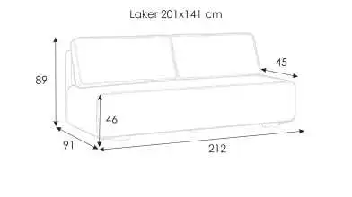 Диван-кровать Laker с коробом для белья Askona фото - 8 - превью