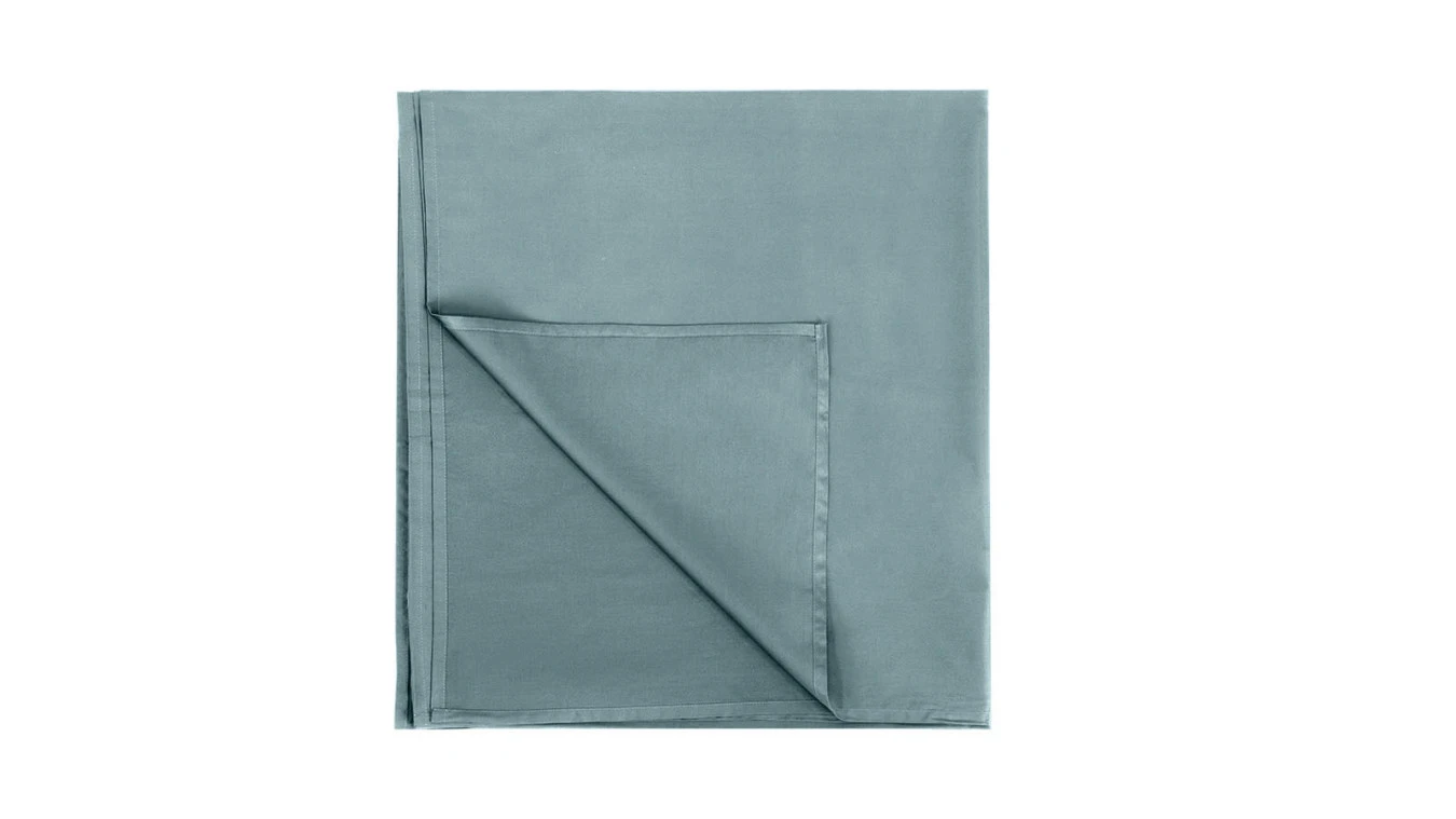 Простынь Comfort Cotton, цвет: Серо-голубой Askona фото - 1 - большое изображение