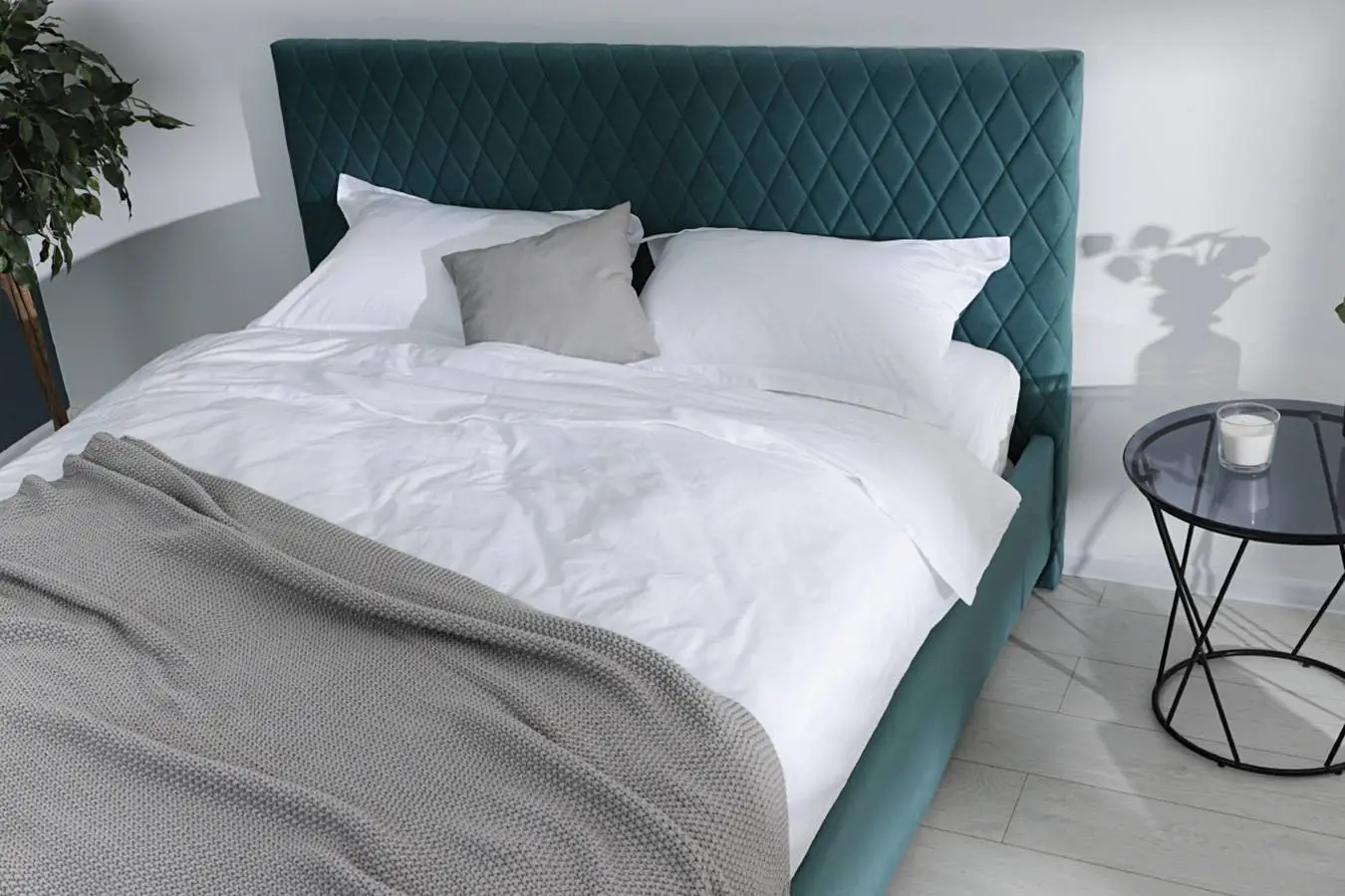 Мягкая кровать Gwen Grand с изголовьем Askona фото - 3 - большое изображение