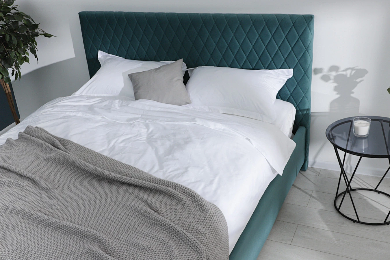 Мягкая кровать Gwen Grand с изголовьем Askona фото - 4 - большое изображение