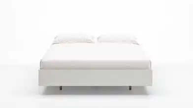 Кровать Bet, цвет Белый текстурный из лдсп без изголовья Askona фото - 3 - превью