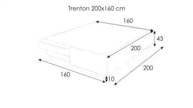 Диван-кровать Trenton с коробом для белья Askona фото - 18 - превью