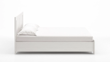 Кровать Bonnie, цвет Белый премиум с нишами в изголовье Askona фото - 3