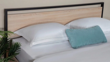 Кровать Moris, цвет Дуб бардолино из лдсп в современном стиле Askona фотография товара - 3