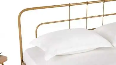 Металлическая кровать Modena Old gold mat в спальню Askona фотография товара - 5 - превью