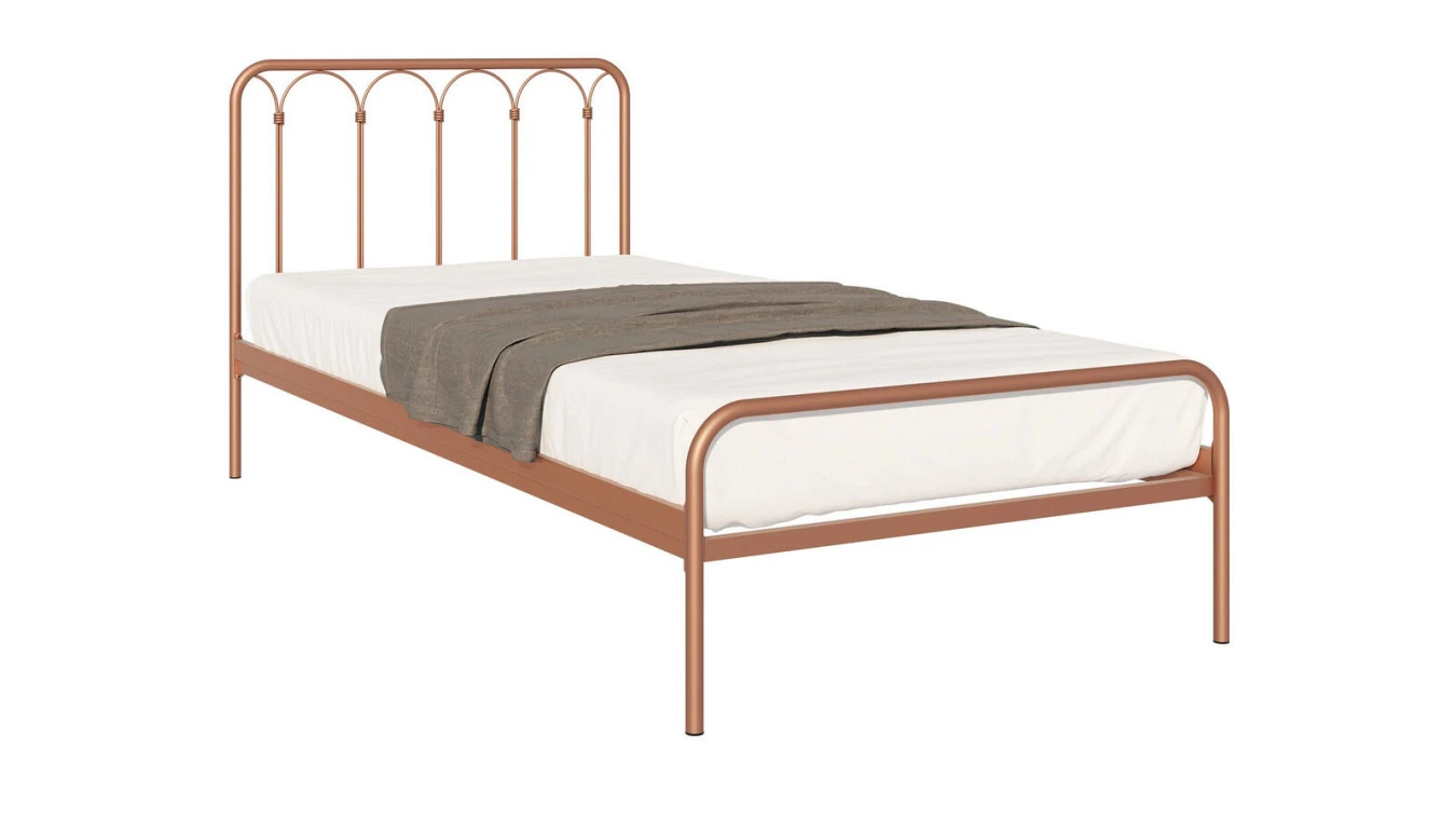 Металлическая кровать Corsa Bronza matic в спальню Askona фотография товара - 9 - большое изображение