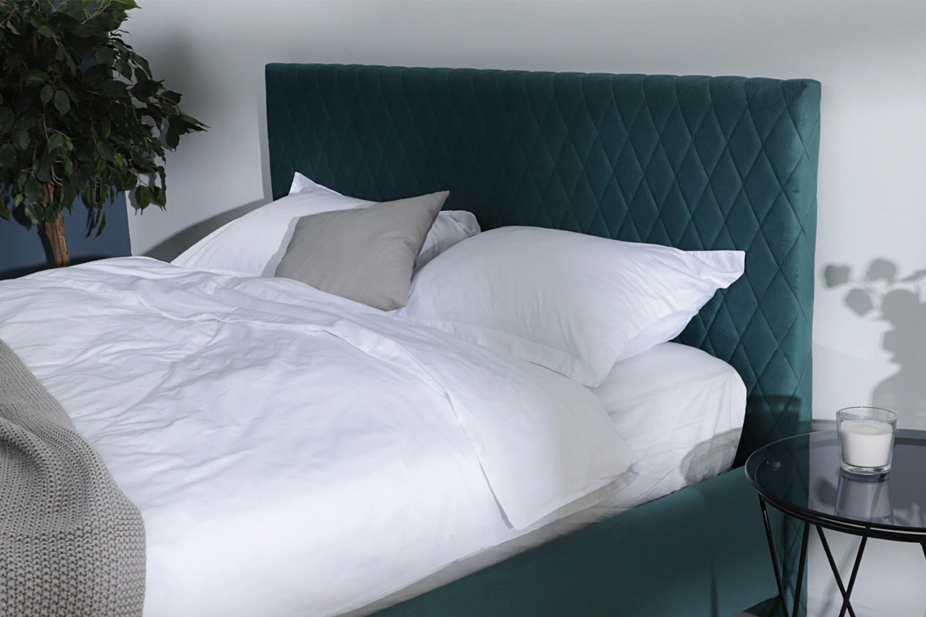 Мягкая кровать Gwen Grand с изголовьем Askona фото - 2 - большое изображение