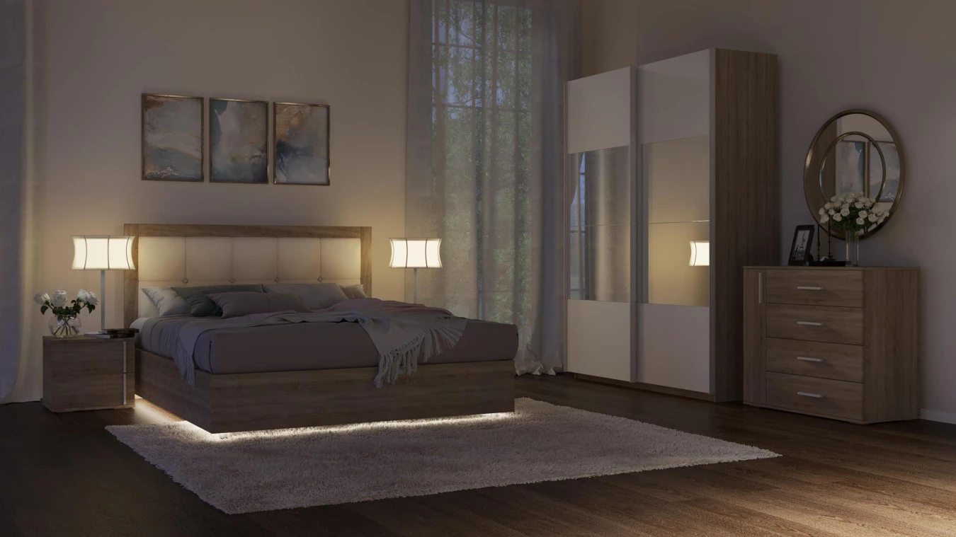  Комплект подсветки к кровати Askona фото - 1 - большое изображение
