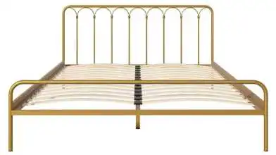 Металлическая кровать Corsa old gold mat в спальню Askona фотография товара - 6 - превью