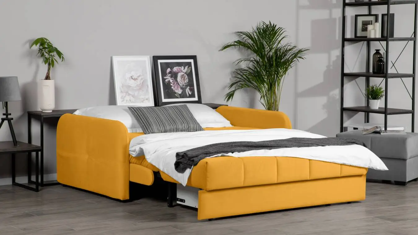 Диван-кровать Domo Pro с коробом для белья с мягкими подлокотниками (10 см) Askona фото - 5 - большое изображение