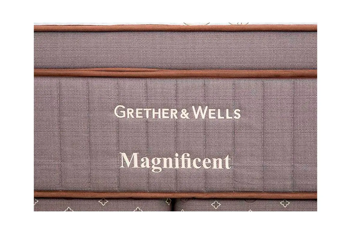 Матрас GRETHER & WELLS Magnificent коричневый Askona изображение товара - 3 - большое изображение