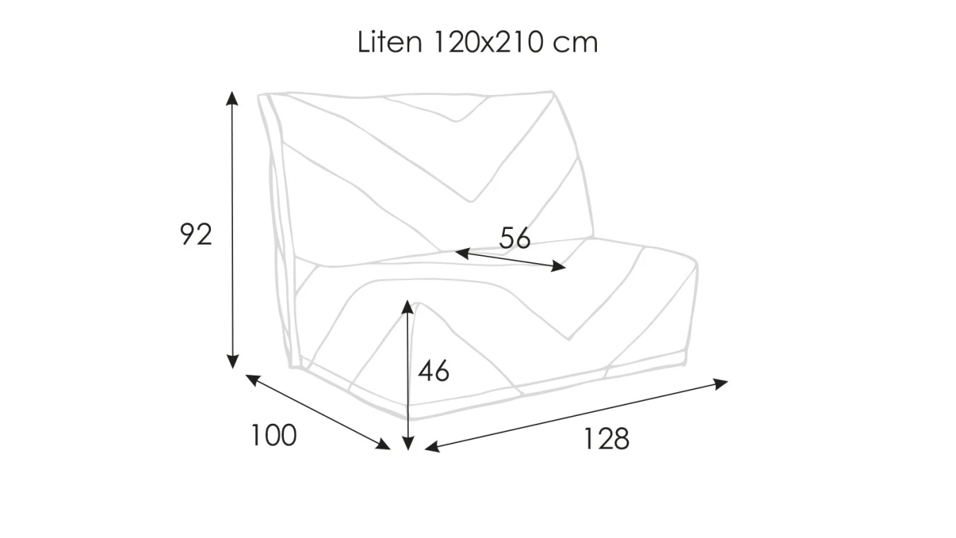 Диван-кровать Liten с коробом для белья Askona фото - 9 - большое изображение