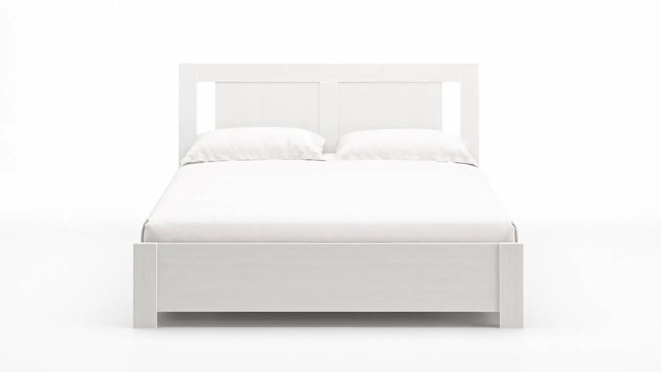Кровать Bonnie Ice, цвет Белый премиум с нишами в изголовье Askona фото - 3 - большое изображение