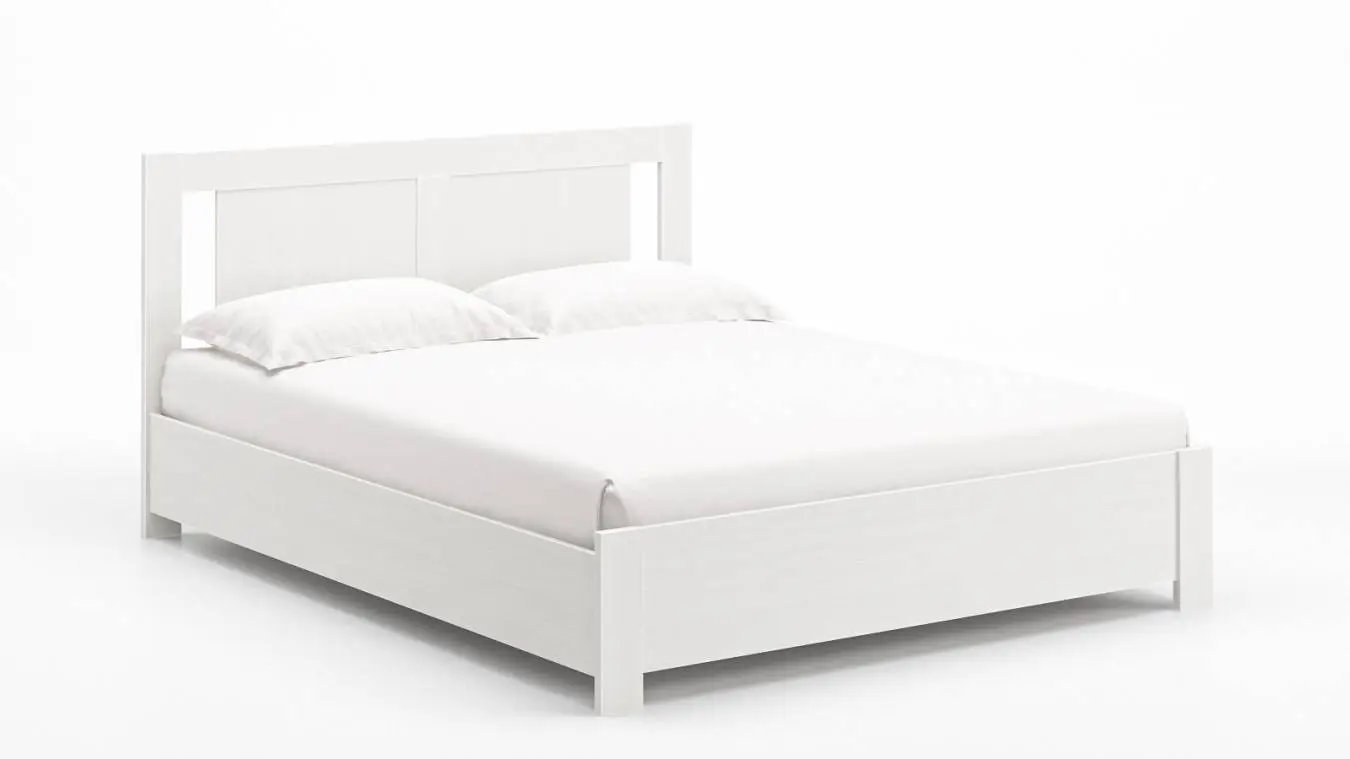 Кровать Bonnie Ice, цвет Белый премиум с нишами в изголовье Askona фото - 2 - большое изображение