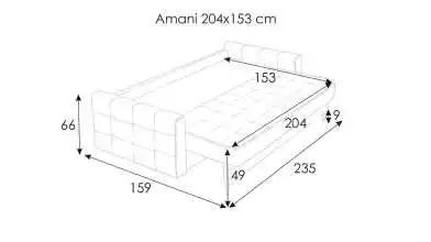 Диван-кровать Amani-W с коробом для белья Askona фото - 30 - превью