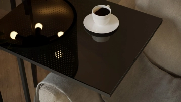 Журнальный столик Atrey, цвет черная лакобель фото - 2
