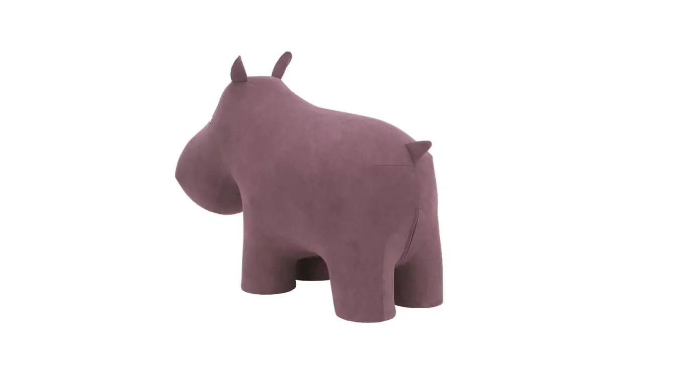 Пуф HIPPO pink изображение - 4 - большое изображение