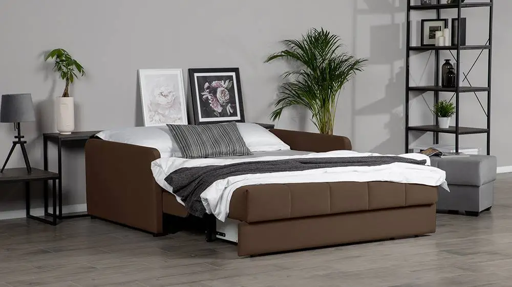 Диван-кровать Domo Pro с коробом для белья с узкими подлокотниками (подлокотник: 7 см) Askona фото - 5 - большое изображение